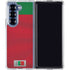 Portugal Soccer Flag Galaxy Z Fold6 Clear Case